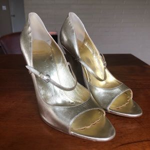 MOSCHINO GOLD MARYJANE